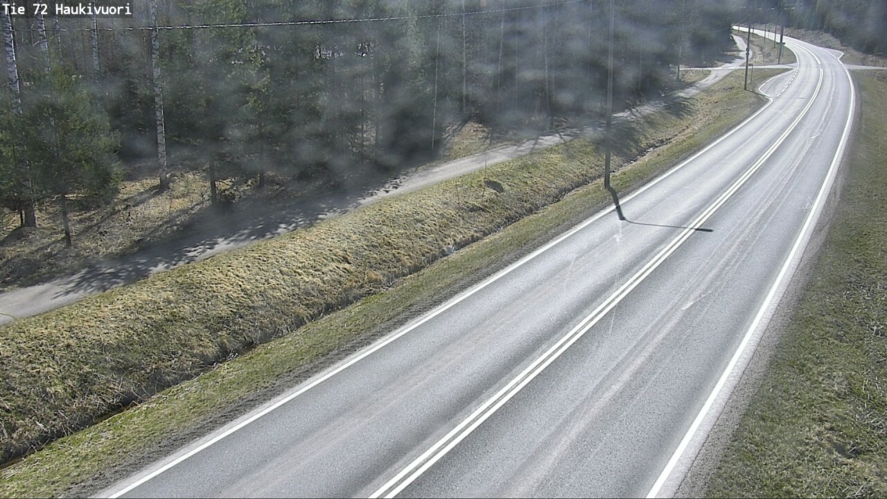 Weather Camera Image Väg 72 Haukivuori, Mikkeli, Etelä-Savo