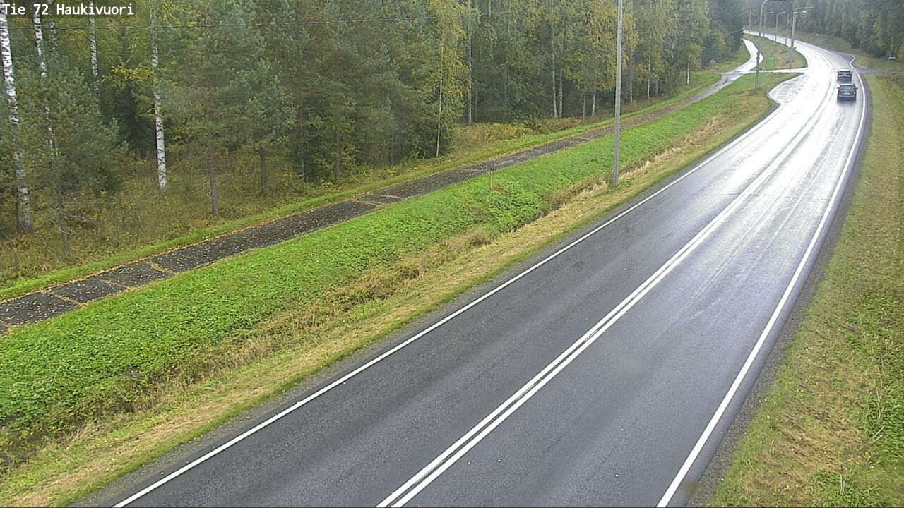 Weather Camera Image Road 72 Haukivuori, Mikkeli, Etelä-Savo
