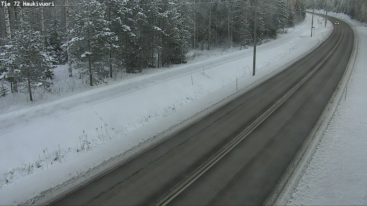 Weather Camera Image Väg 72 Haukivuori, Mikkeli, Etelä-Savo