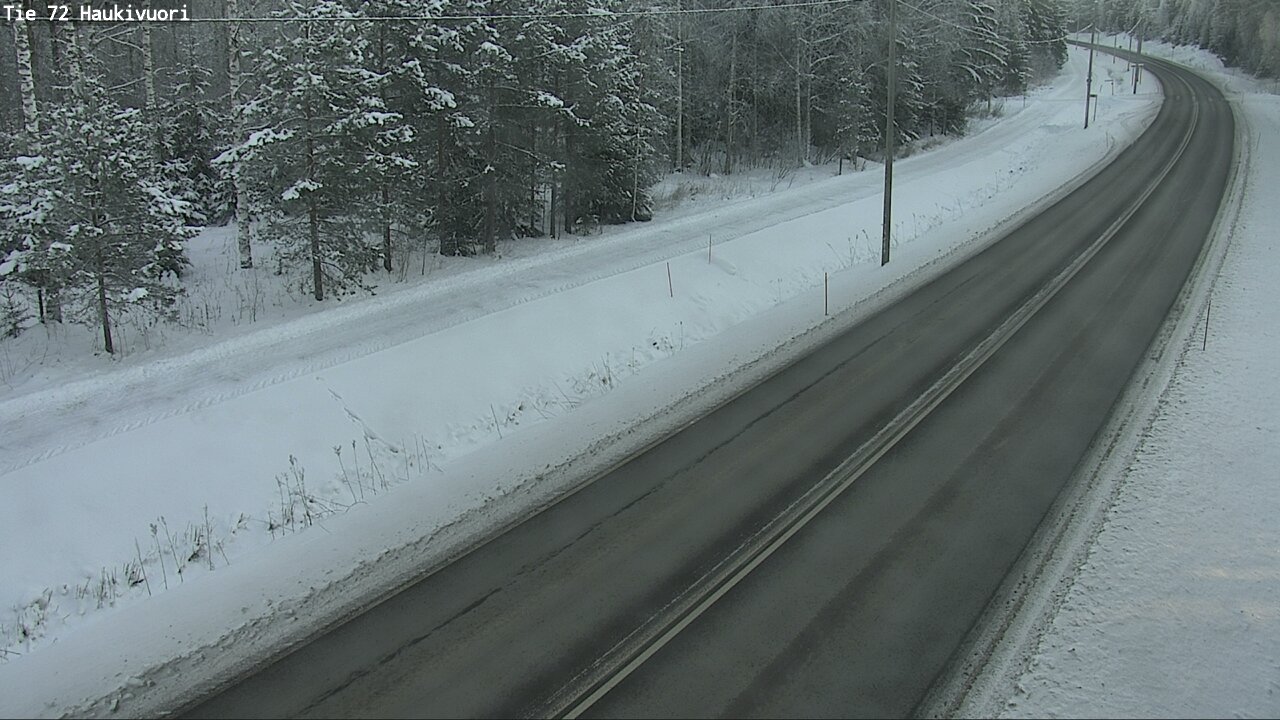 Weather Camera Image Väg 72 Haukivuori, Mikkeli, Etelä-Savo