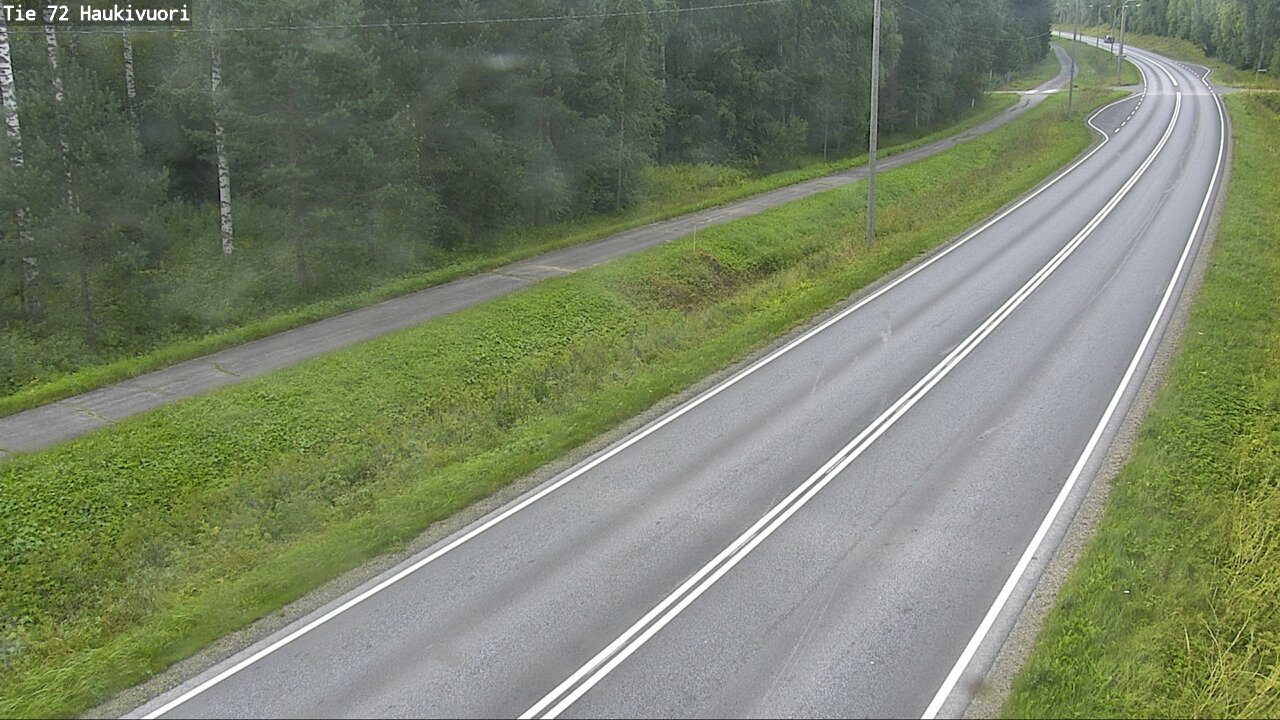 Weather Camera Image Väg 72 Haukivuori, Mikkeli, Etelä-Savo