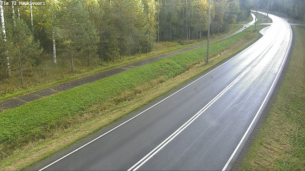 Weather Camera Image Road 72 Haukivuori, Mikkeli, Etelä-Savo