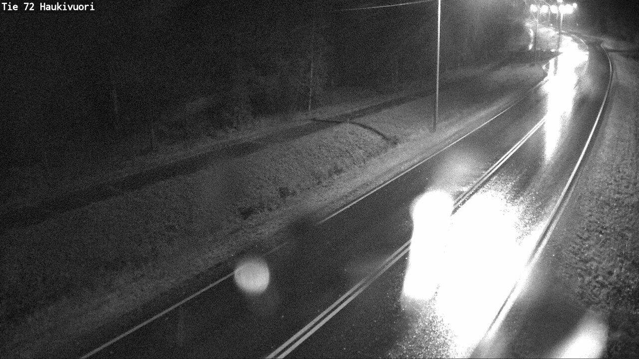 Weather Camera Image Road 72 Haukivuori, Mikkeli, Etelä-Savo