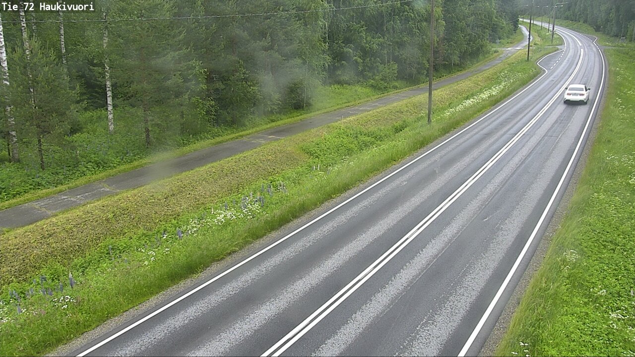 Weather Camera Image Väg 72 Haukivuori, Mikkeli, Etelä-Savo