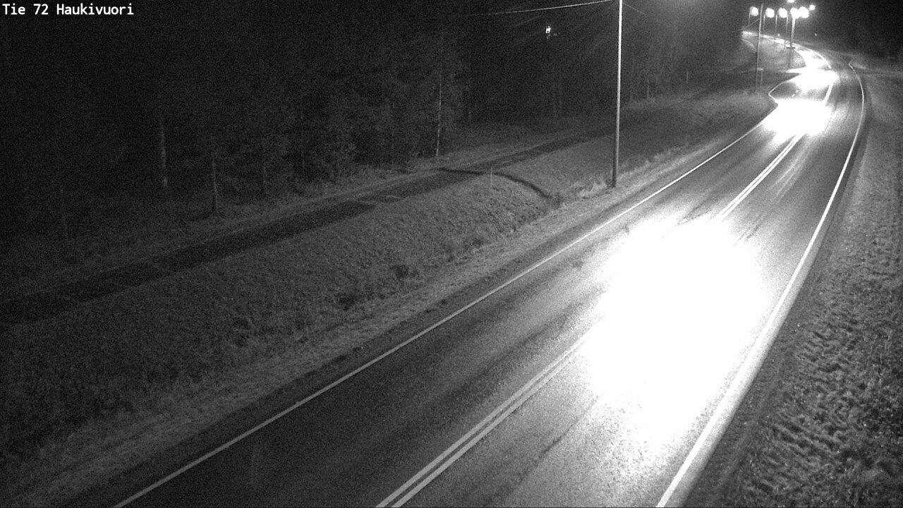 Weather Camera Image Road 72 Haukivuori, Mikkeli, Etelä-Savo