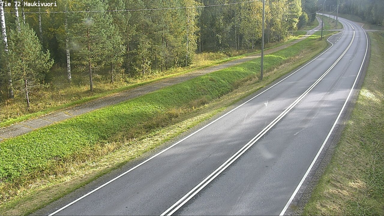 Weather Camera Image Road 72 Haukivuori, Mikkeli, Etelä-Savo