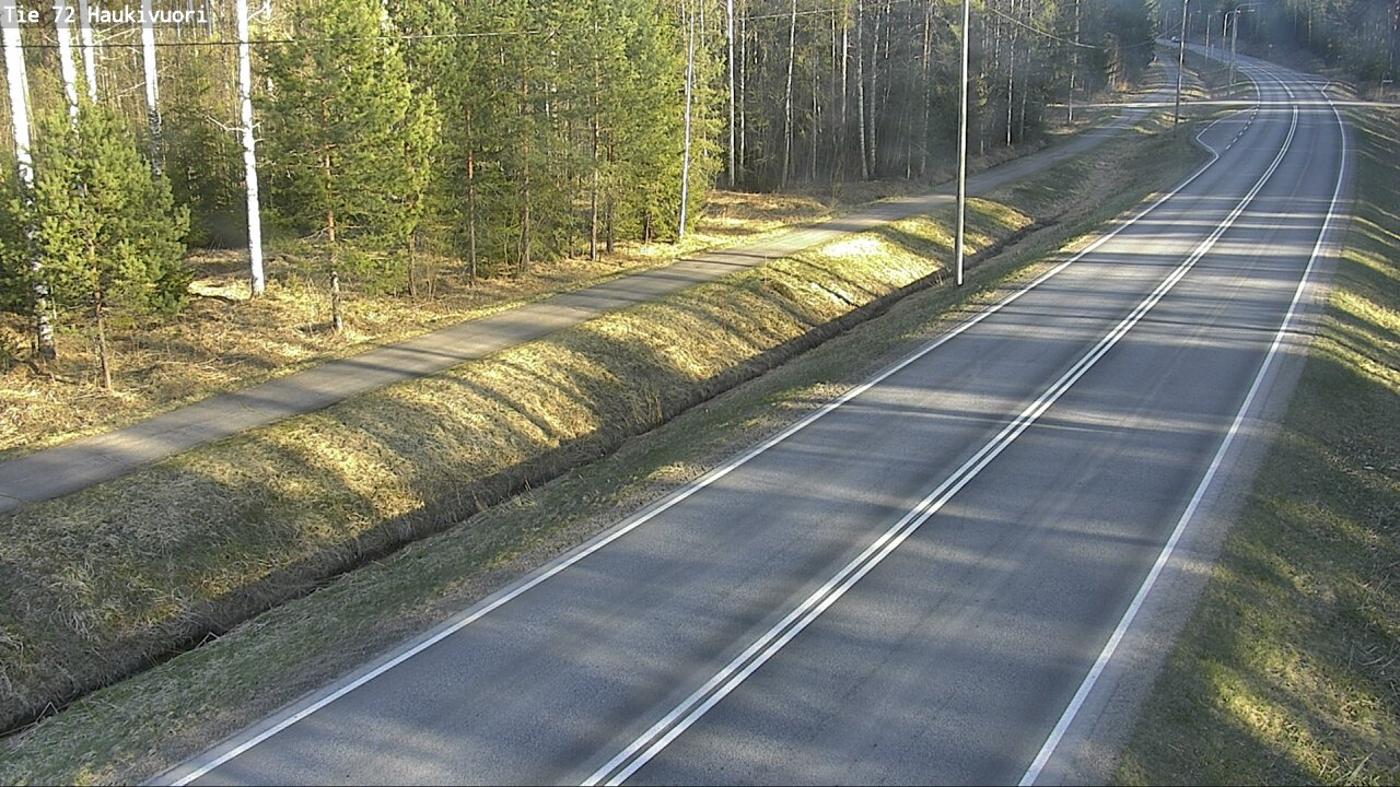 Weather Camera Image Väg 72 Haukivuori, Mikkeli, Etelä-Savo
