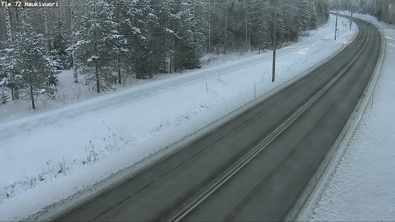 Weather Camera Image Väg 72 Haukivuori, Mikkeli, Etelä-Savo