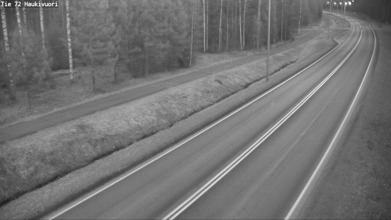 Weather Camera Image Väg 72 Haukivuori, Mikkeli, Etelä-Savo