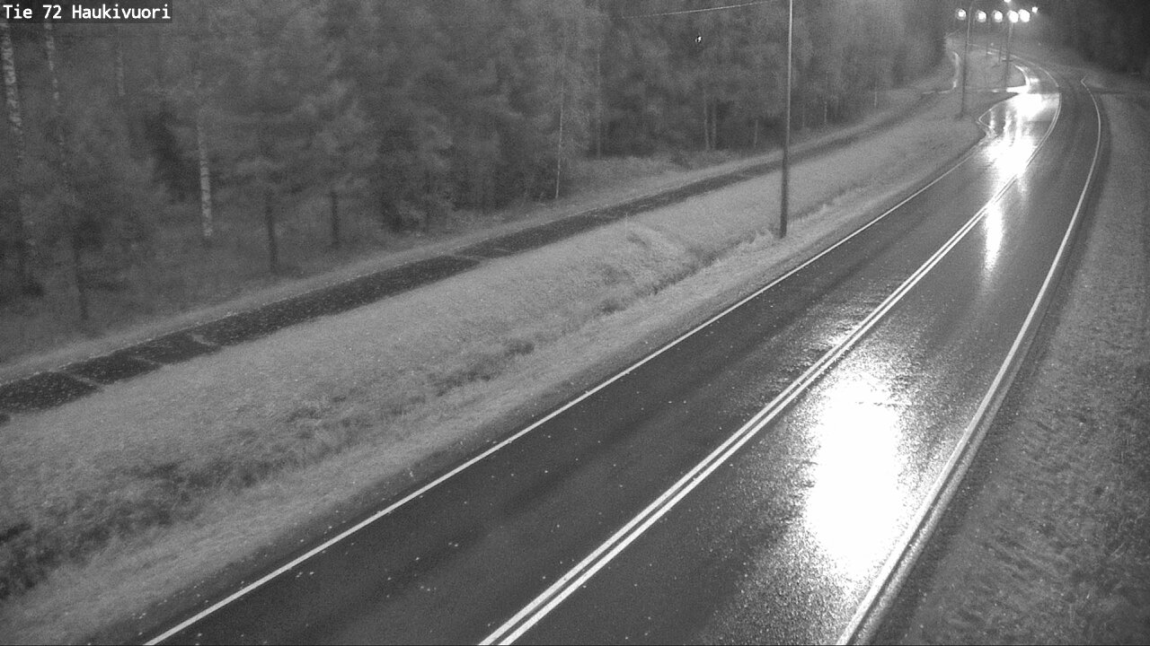 Weather Camera Image Road 72 Haukivuori, Mikkeli, Etelä-Savo