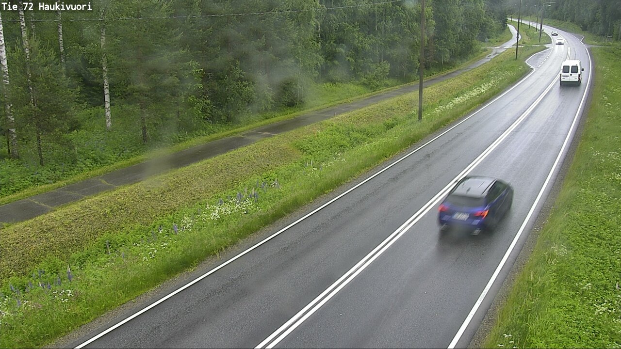 Weather Camera Image Road 72 Haukivuori, Mikkeli, Etelä-Savo