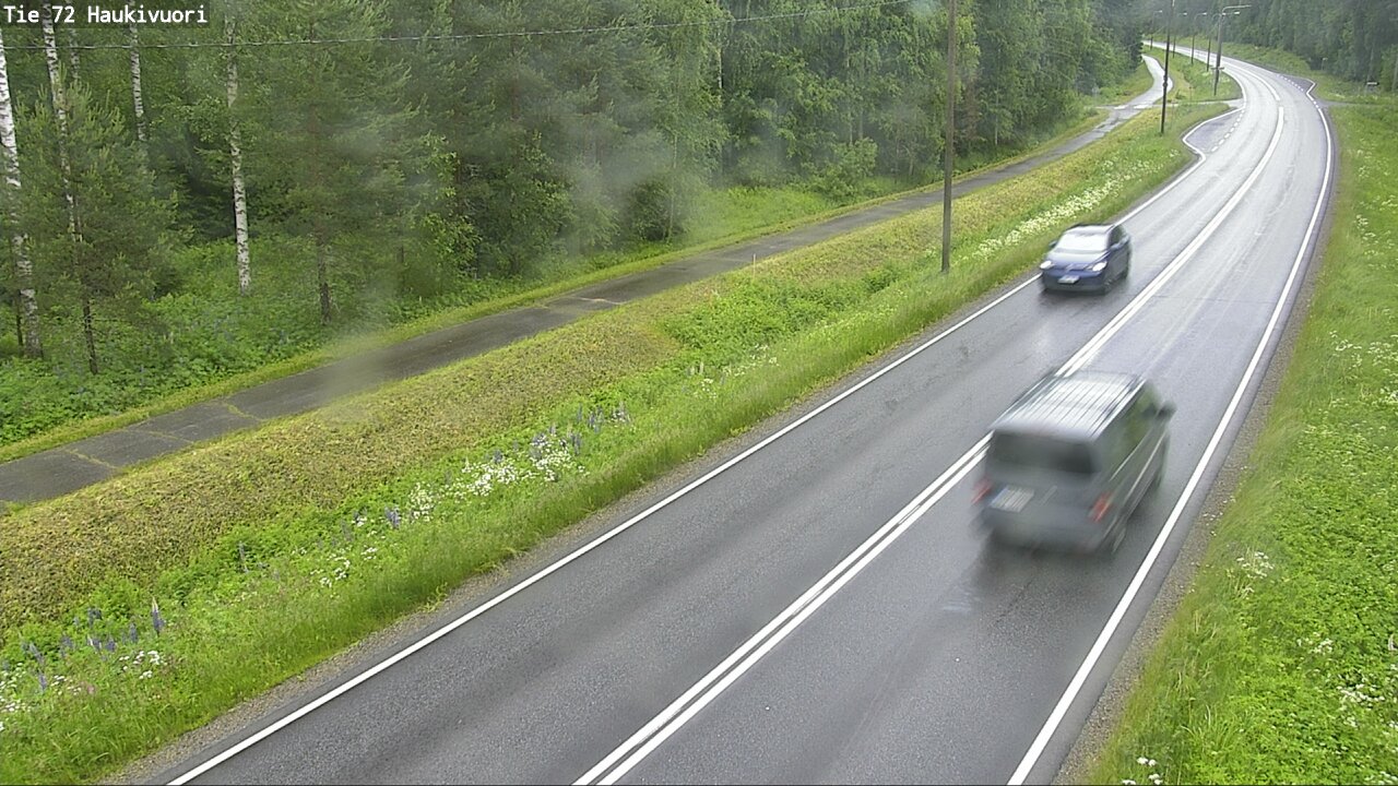 Weather Camera Image Road 72 Haukivuori, Mikkeli, Etelä-Savo