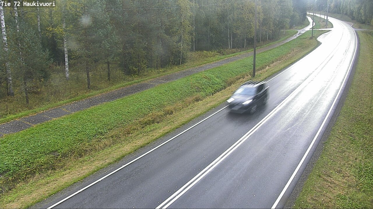 Weather Camera Image Road 72 Haukivuori, Mikkeli, Etelä-Savo