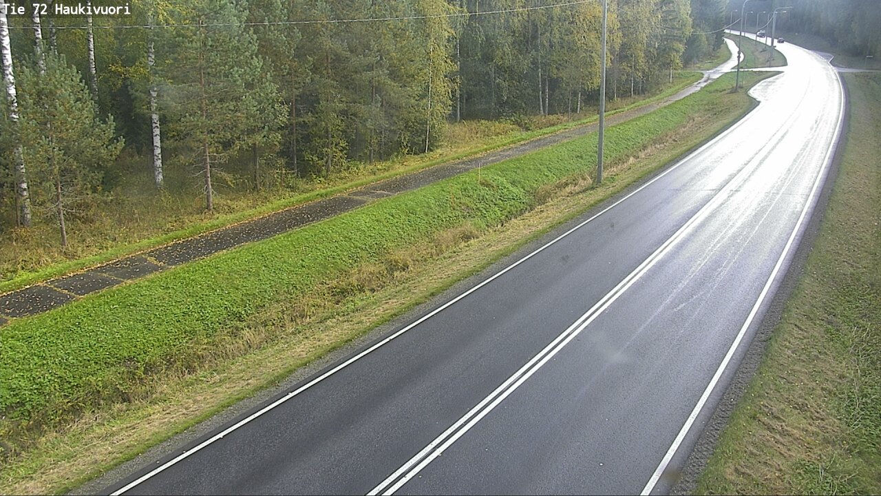 Weather Camera Image Road 72 Haukivuori, Mikkeli, Etelä-Savo