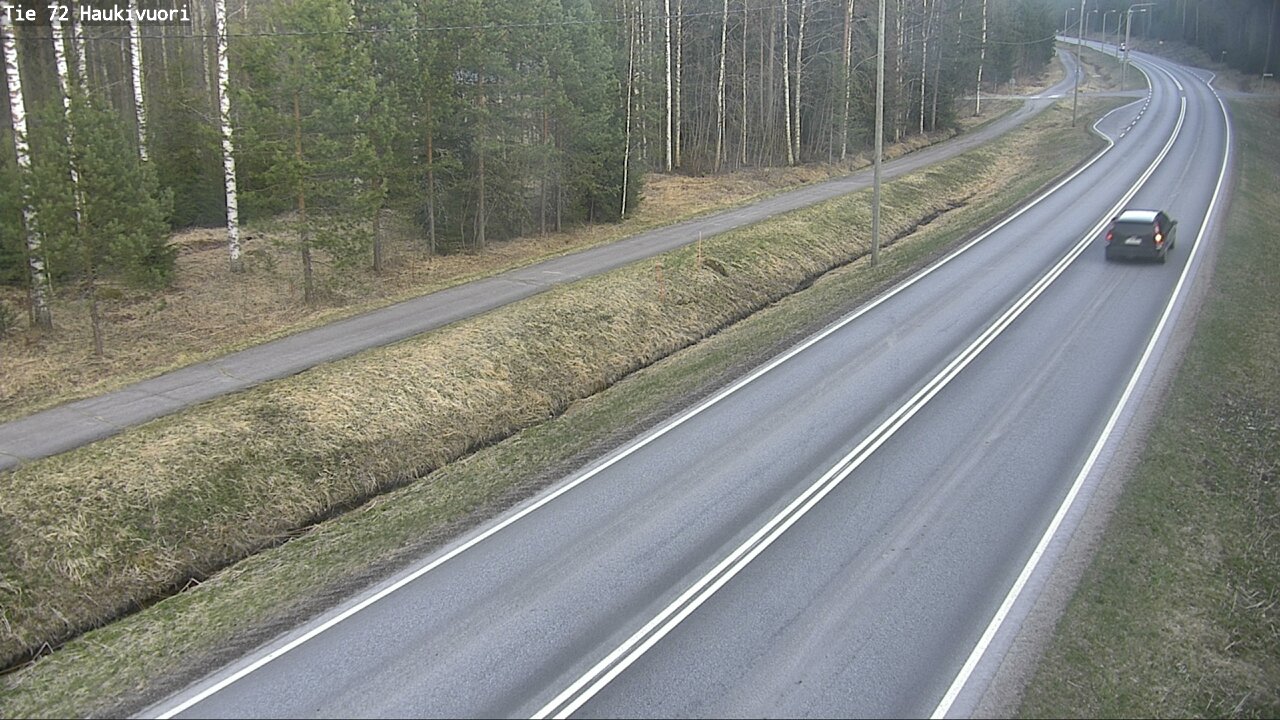 Weather Camera Image Väg 72 Haukivuori, Mikkeli, Etelä-Savo