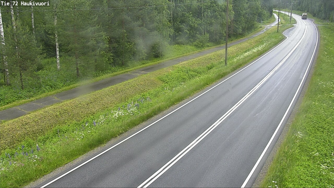 Weather Camera Image Road 72 Haukivuori, Mikkeli, Etelä-Savo
