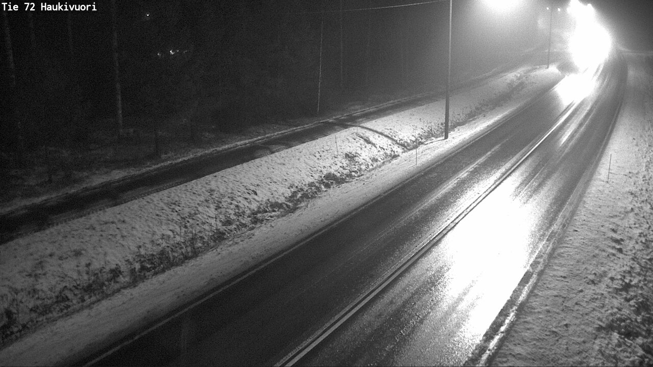 Weather Camera Image Väg 72 Haukivuori, Mikkeli, Etelä-Savo