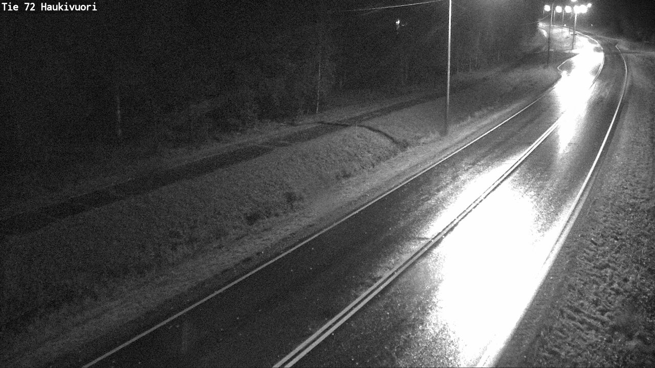 Weather Camera Image Road 72 Haukivuori, Mikkeli, Etelä-Savo