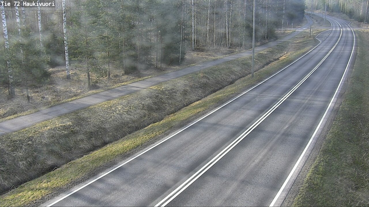 Weather Camera Image Väg 72 Haukivuori, Mikkeli, Etelä-Savo