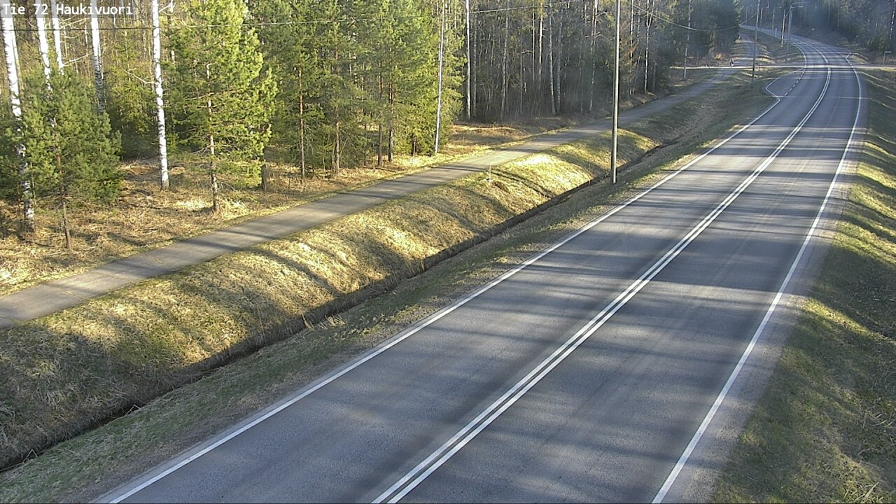 Weather Camera Image Väg 72 Haukivuori, Mikkeli, Etelä-Savo