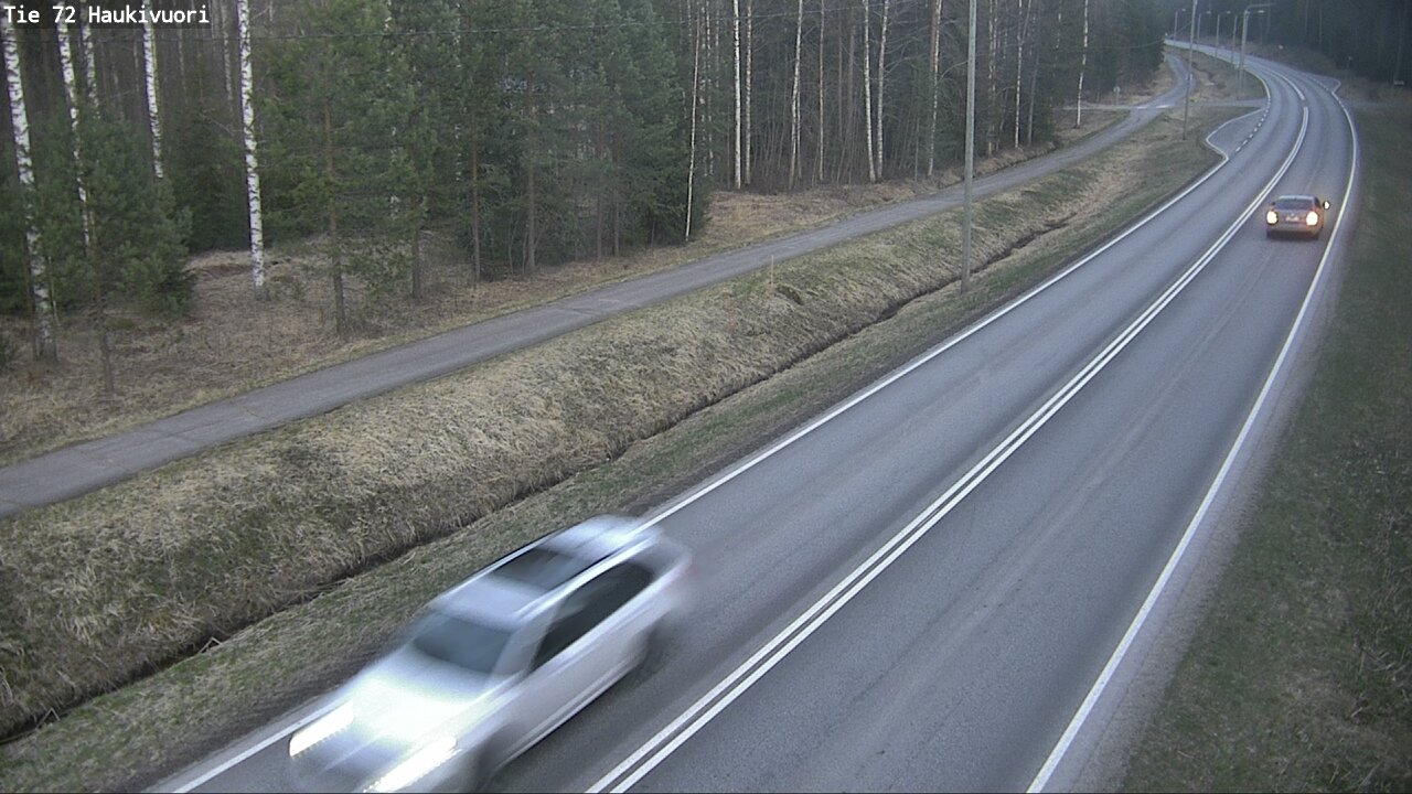 Weather Camera Image Väg 72 Haukivuori, Mikkeli, Etelä-Savo