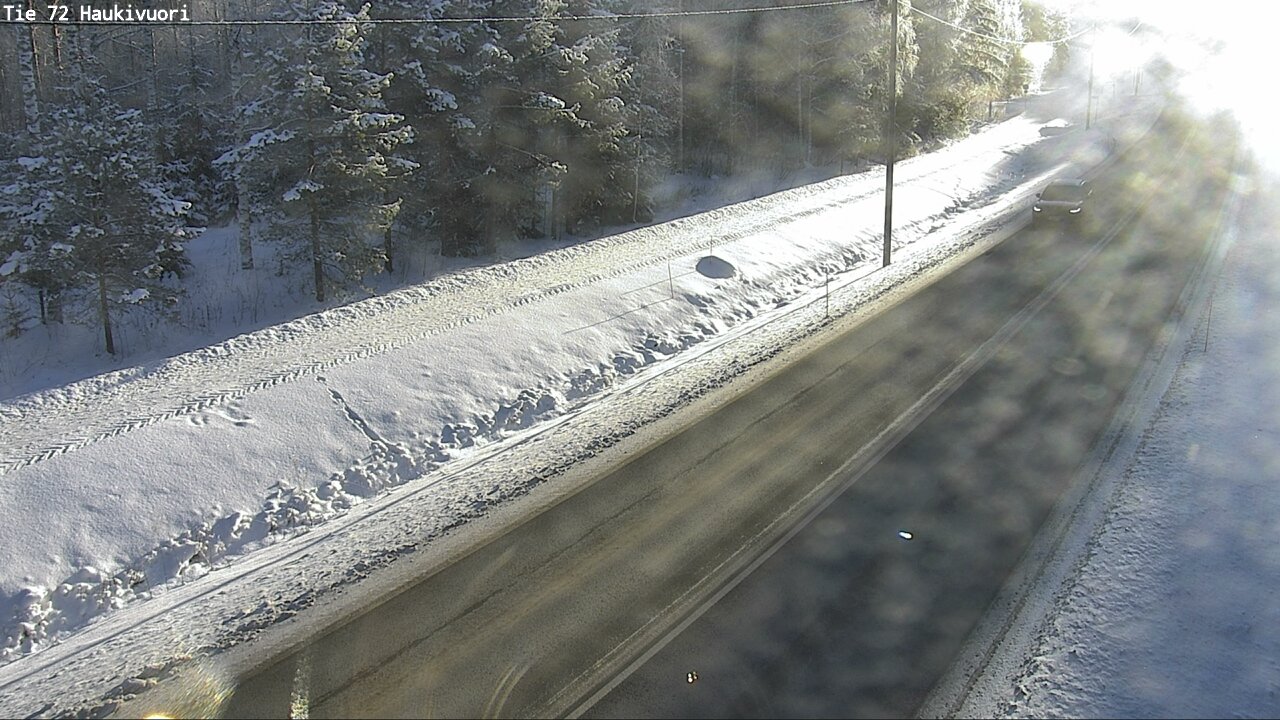 Weather Camera Image Väg 72 Haukivuori, Mikkeli, Etelä-Savo