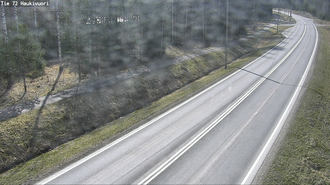 Weather Camera Image Väg 72 Haukivuori, Mikkeli, Etelä-Savo