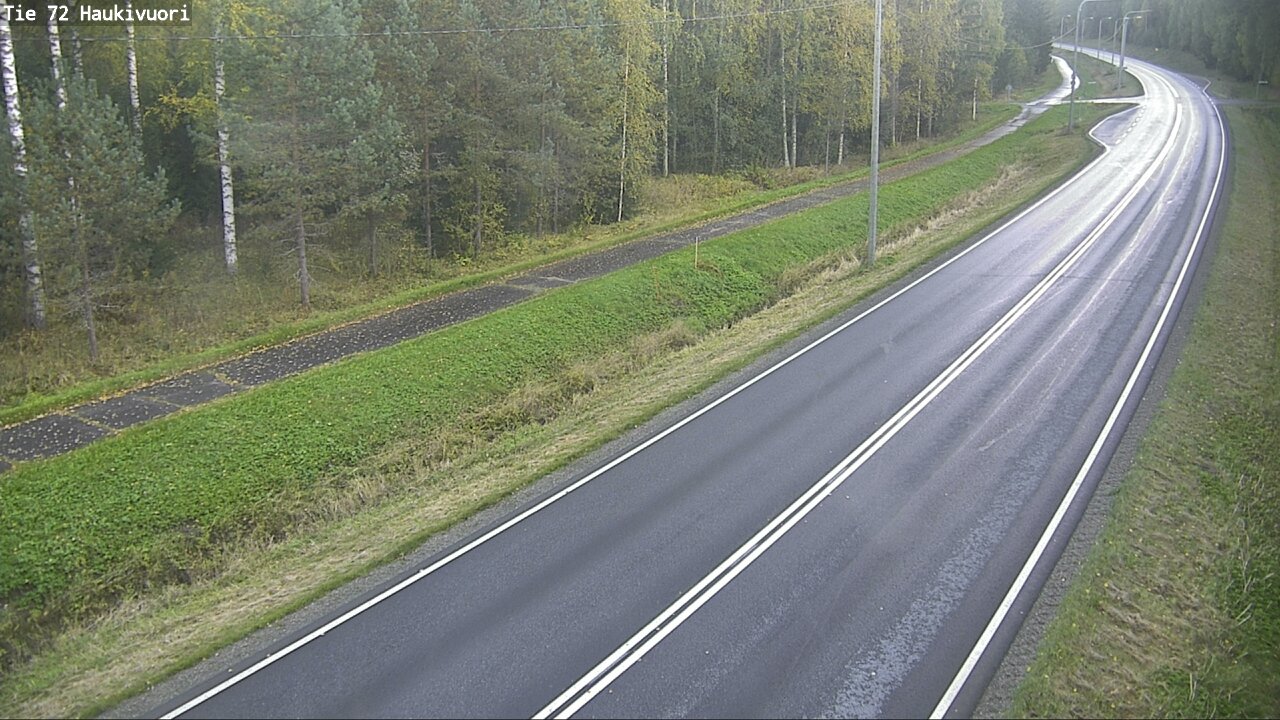 Weather Camera Image Road 72 Haukivuori, Mikkeli, Etelä-Savo