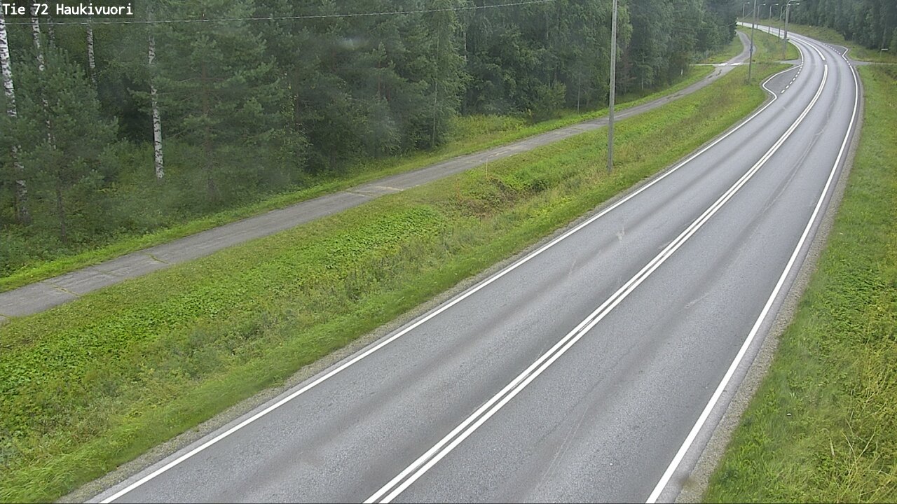 Weather Camera Image Väg 72 Haukivuori, Mikkeli, Etelä-Savo