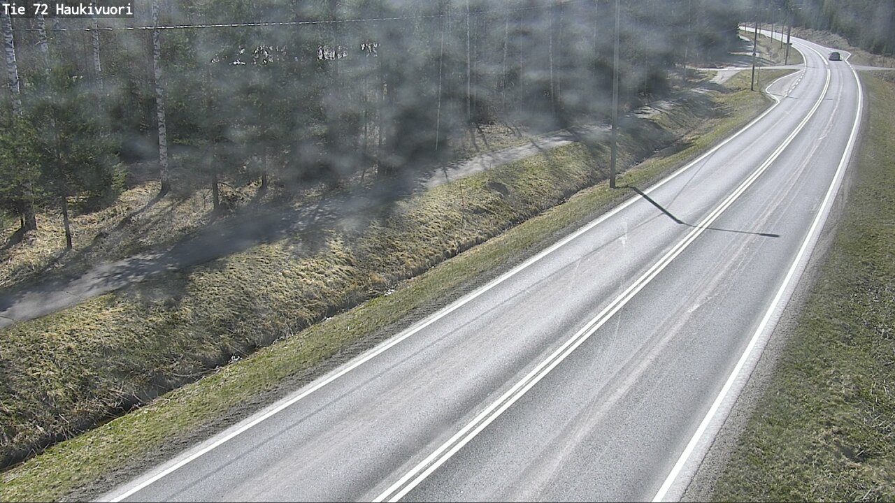 Weather Camera Image Väg 72 Haukivuori, Mikkeli, Etelä-Savo