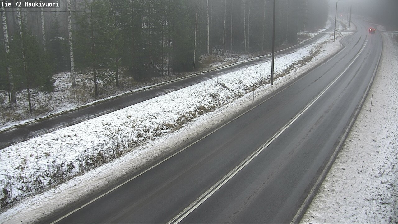 Weather Camera Image Väg 72 Haukivuori, Mikkeli, Etelä-Savo