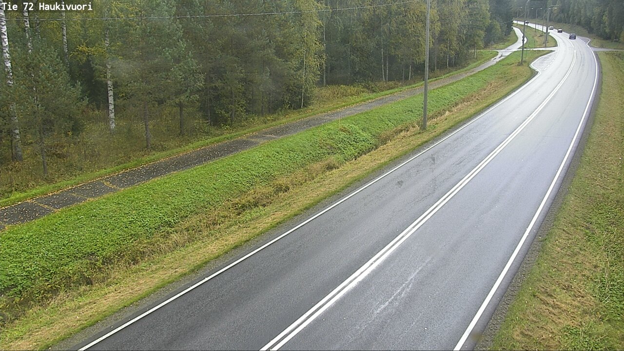 Weather Camera Image Road 72 Haukivuori, Mikkeli, Etelä-Savo