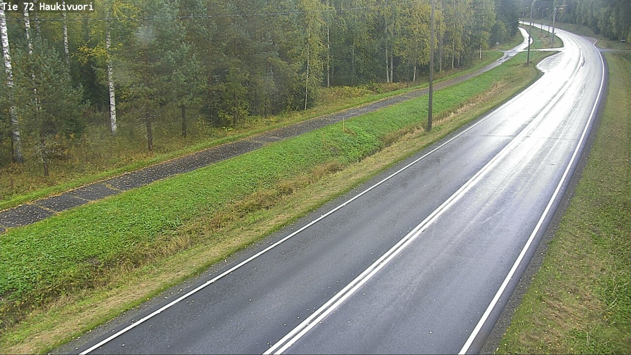 Weather Camera Image Road 72 Haukivuori, Mikkeli, Etelä-Savo