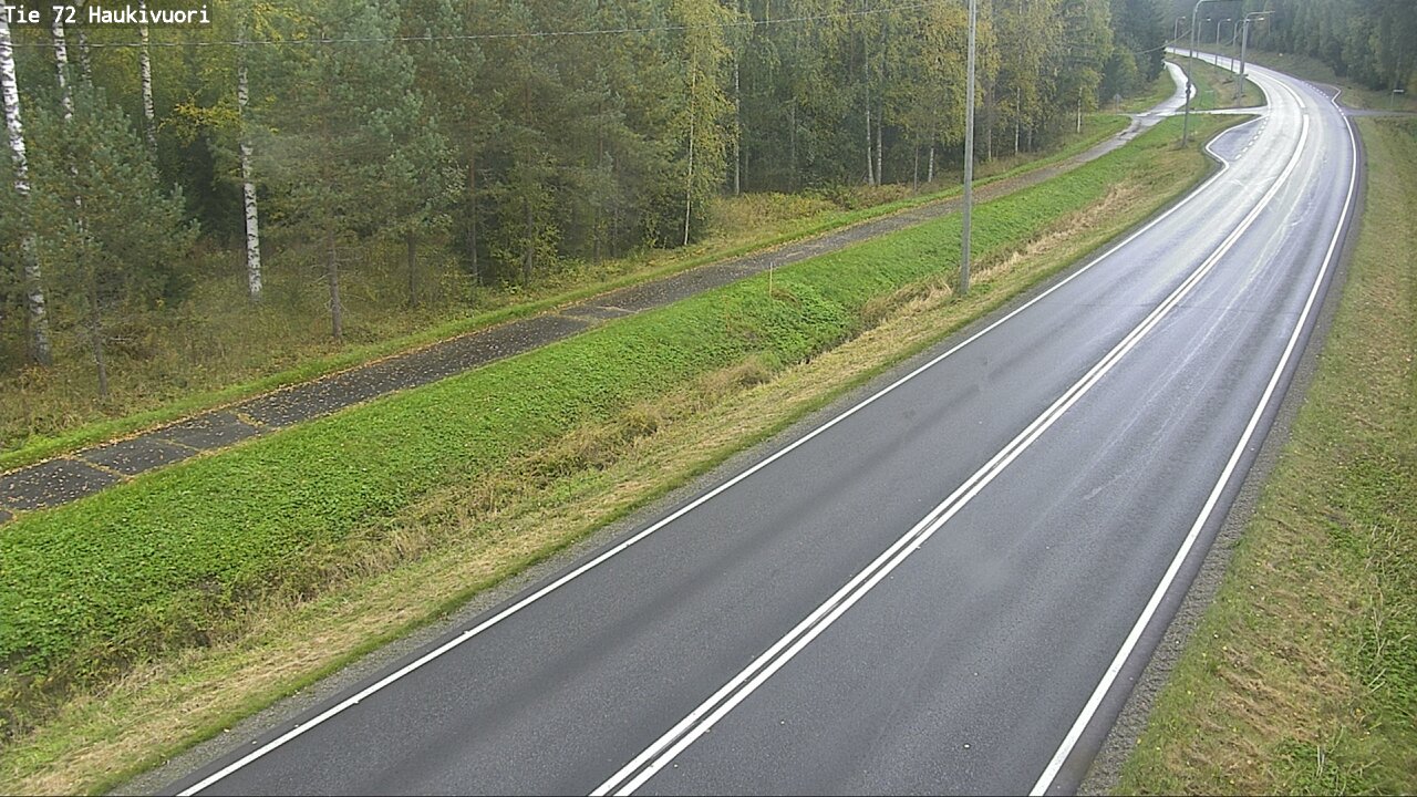 Weather Camera Image Road 72 Haukivuori, Mikkeli, Etelä-Savo