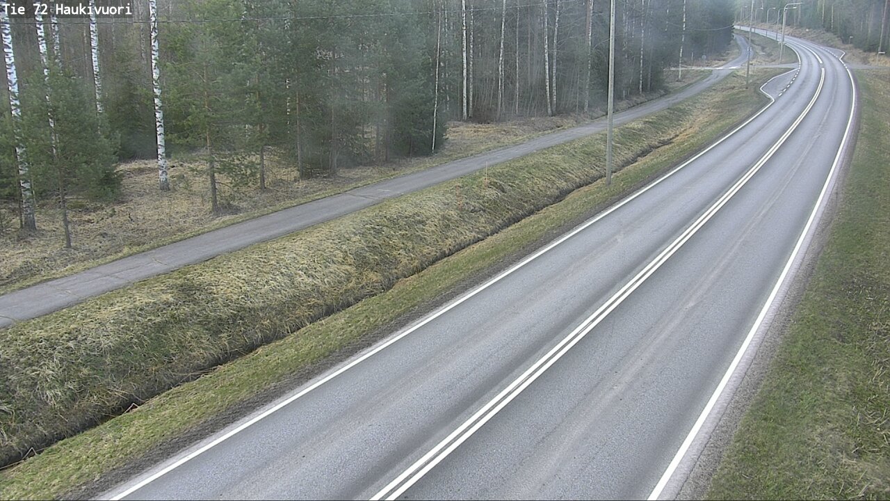 Weather Camera Image Road 72 Haukivuori, Mikkeli, Etelä-Savo