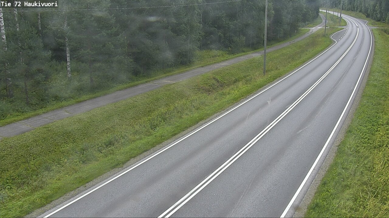 Weather Camera Image Väg 72 Haukivuori, Mikkeli, Etelä-Savo