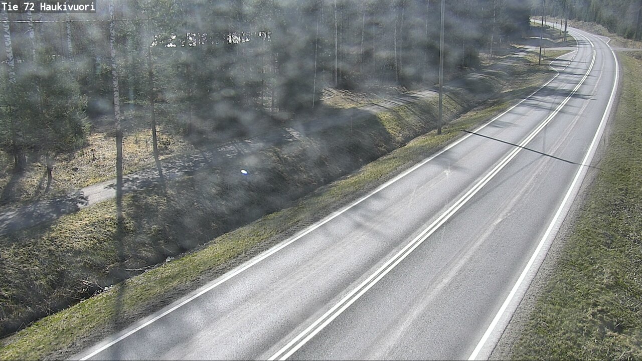 Weather Camera Image Väg 72 Haukivuori, Mikkeli, Etelä-Savo