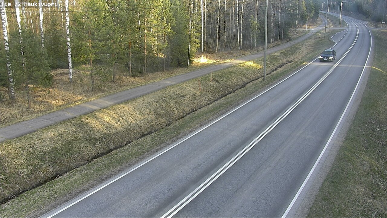 Weather Camera Image Väg 72 Haukivuori, Mikkeli, Etelä-Savo