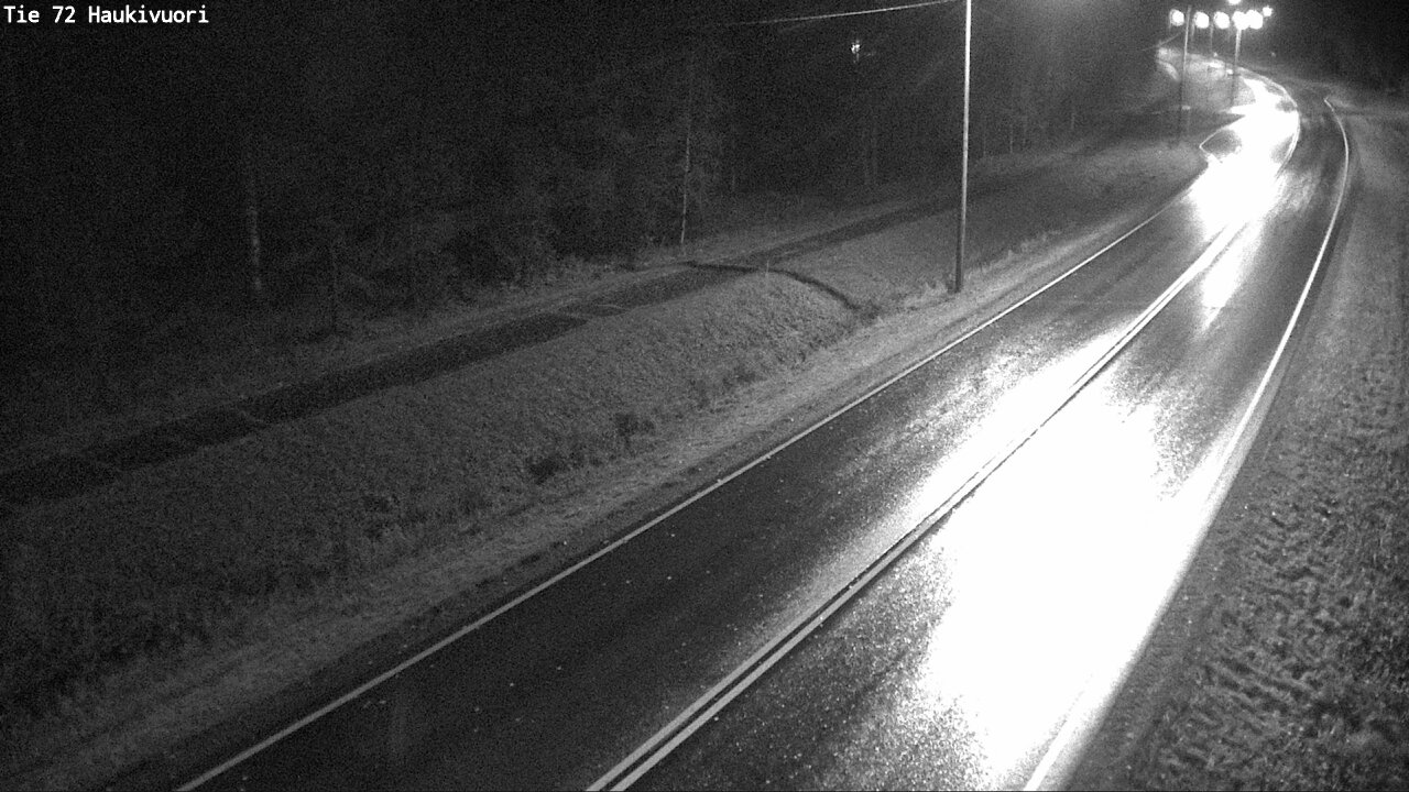Weather Camera Image Road 72 Haukivuori, Mikkeli, Etelä-Savo