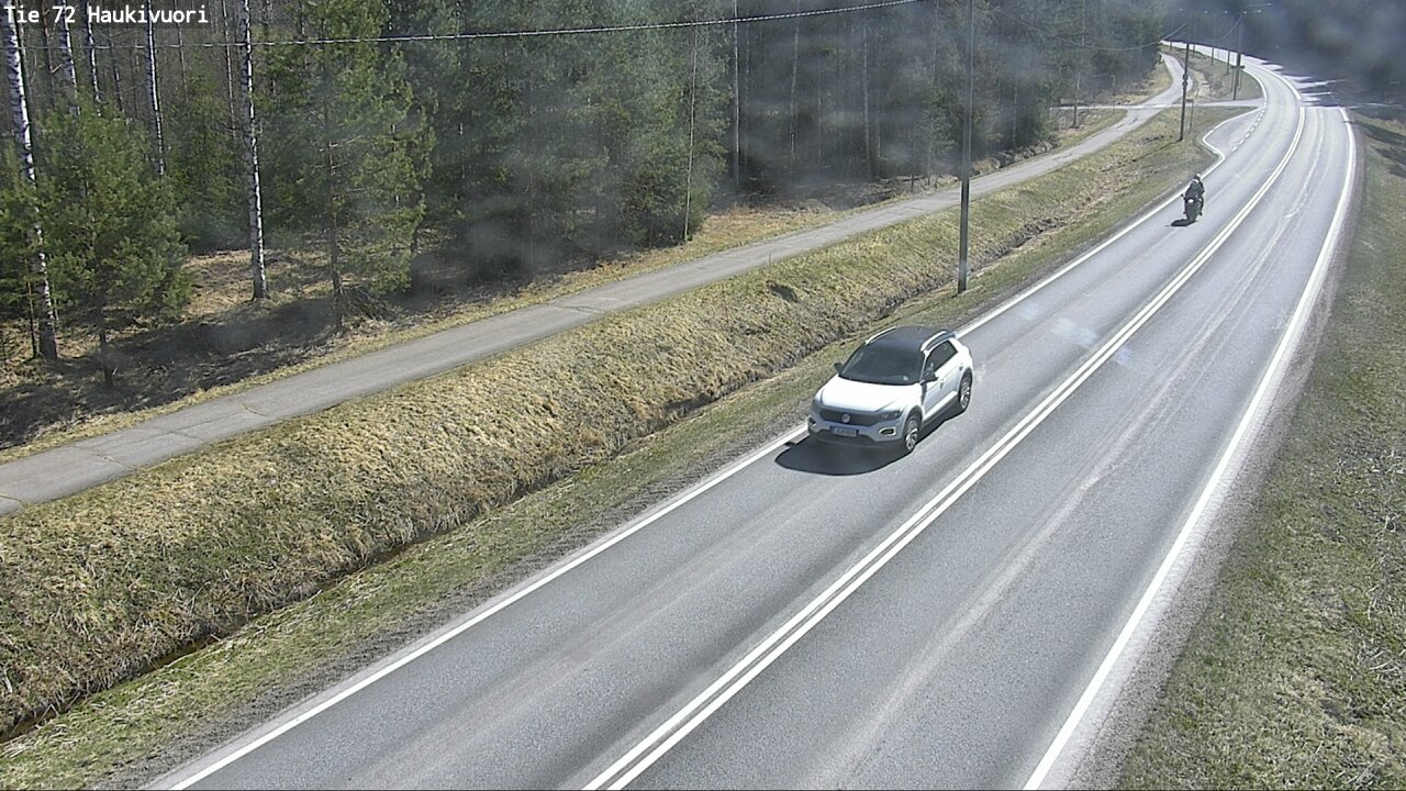 Weather Camera Image Väg 72 Haukivuori, Mikkeli, Etelä-Savo