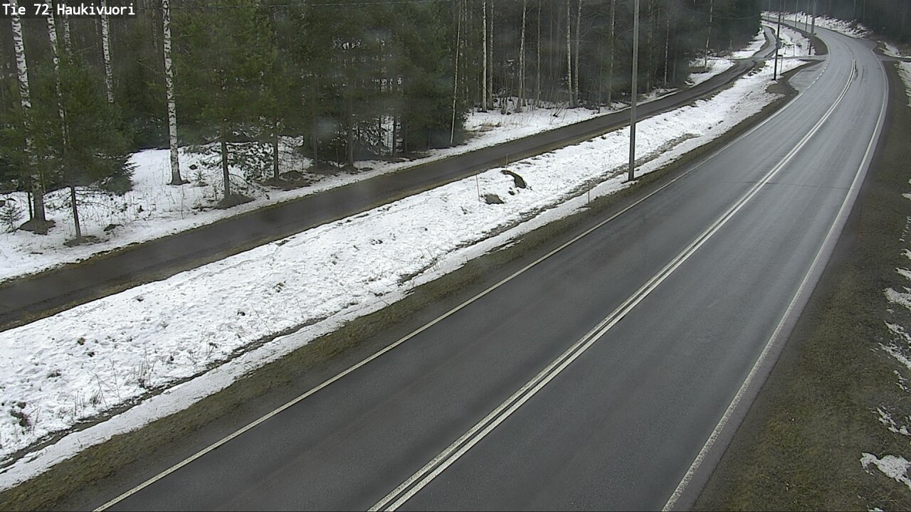 Weather Camera Image Väg 72 Haukivuori, Mikkeli, Etelä-Savo