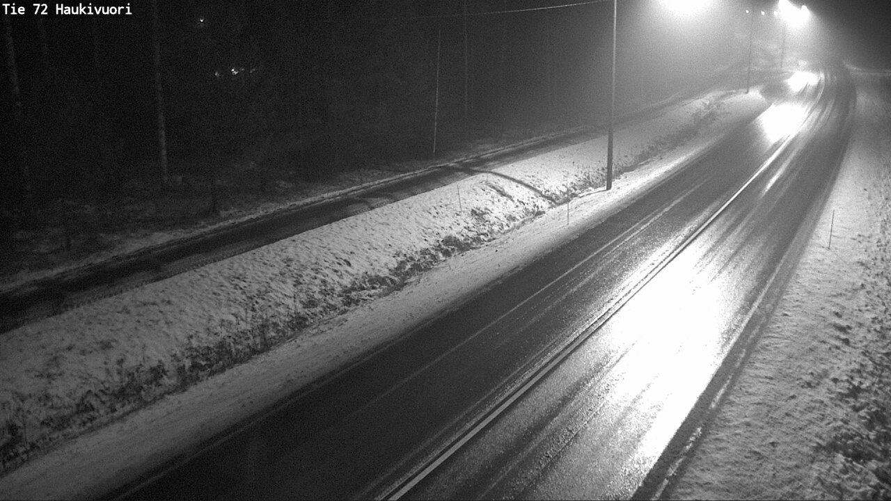 Weather Camera Image Väg 72 Haukivuori, Mikkeli, Etelä-Savo