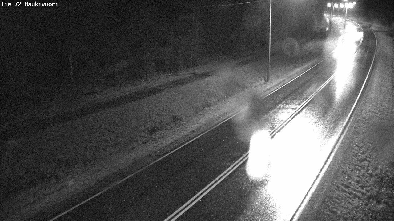 Weather Camera Image Road 72 Haukivuori, Mikkeli, Etelä-Savo