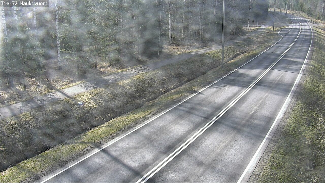 Weather Camera Image Väg 72 Haukivuori, Mikkeli, Etelä-Savo