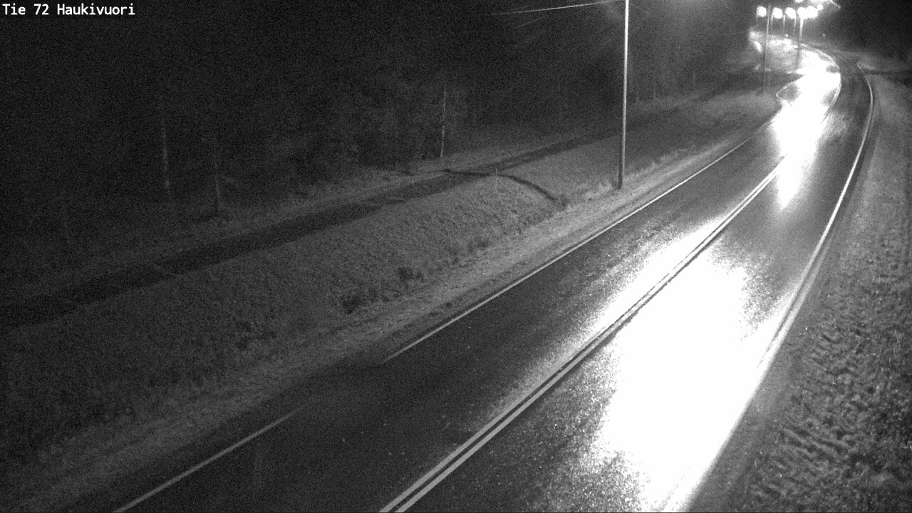 Weather Camera Image Road 72 Haukivuori, Mikkeli, Etelä-Savo