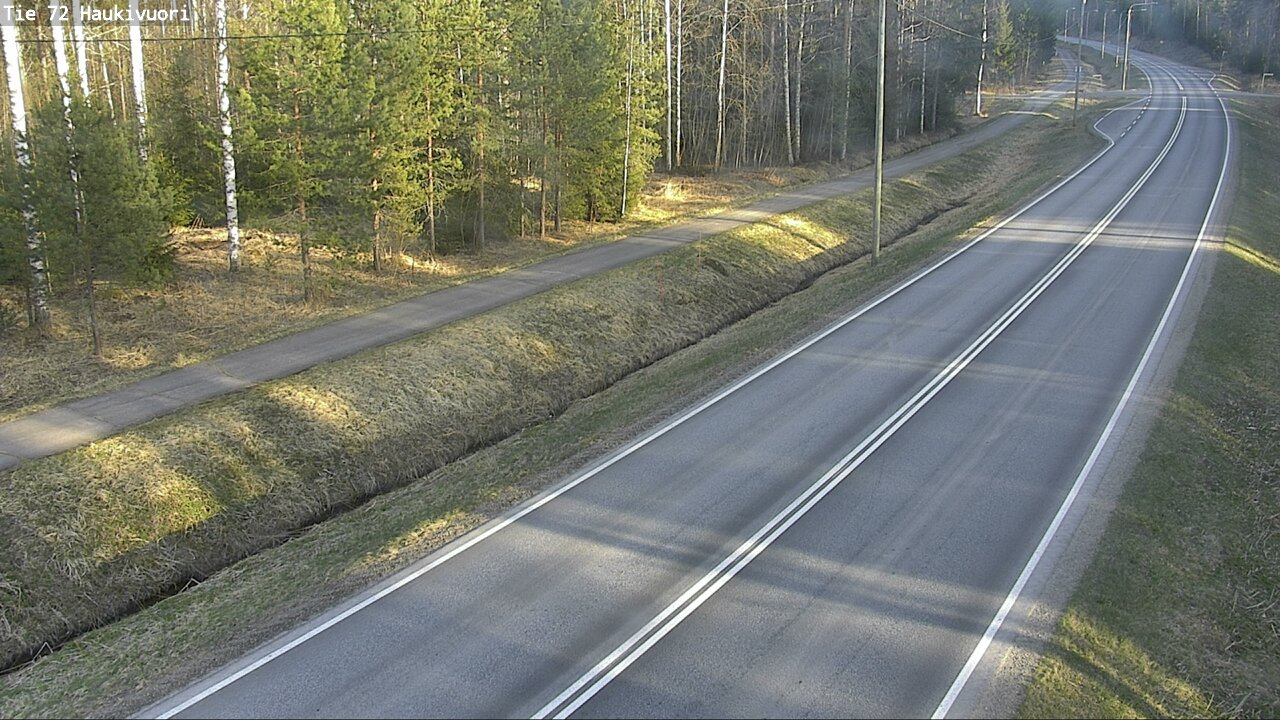 Weather Camera Image Väg 72 Haukivuori, Mikkeli, Etelä-Savo