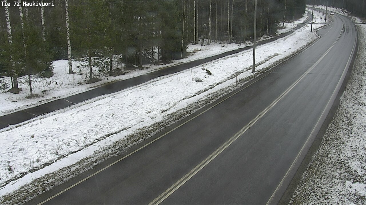 Weather Camera Image Väg 72 Haukivuori, Mikkeli, Etelä-Savo