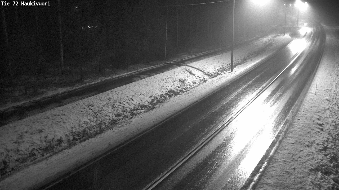 Weather Camera Image Väg 72 Haukivuori, Mikkeli, Etelä-Savo