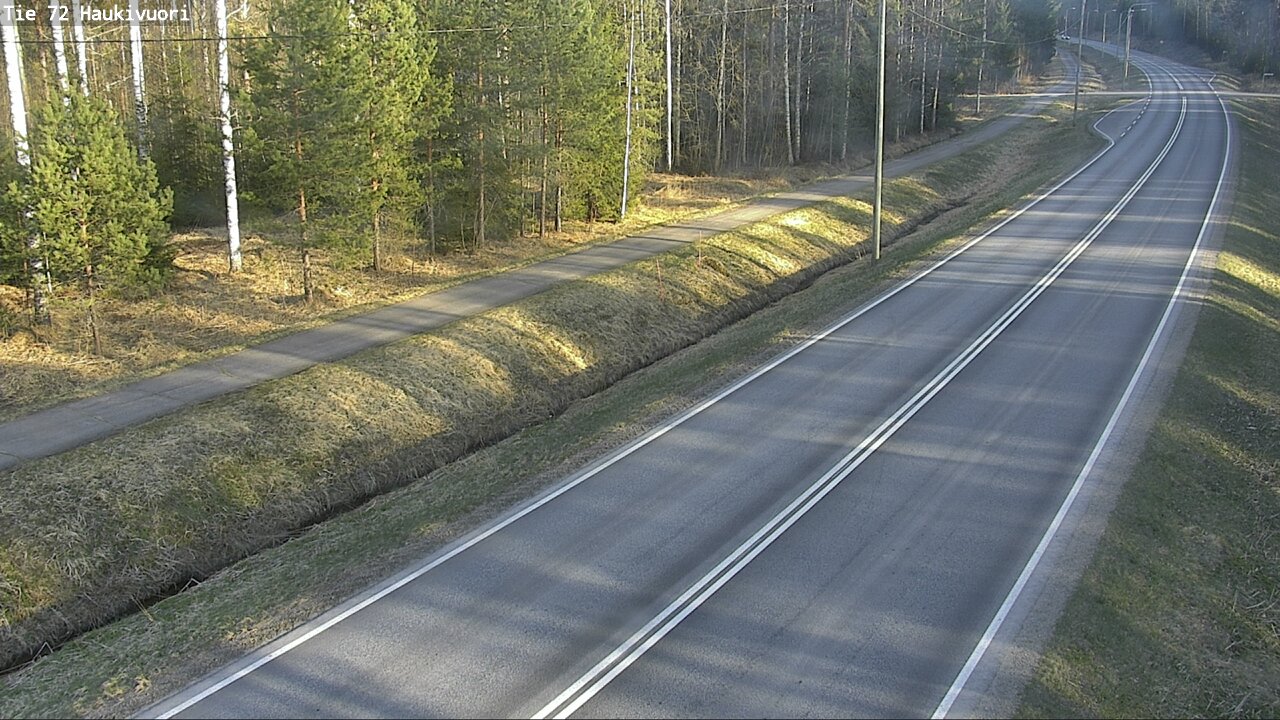 Weather Camera Image Väg 72 Haukivuori, Mikkeli, Etelä-Savo