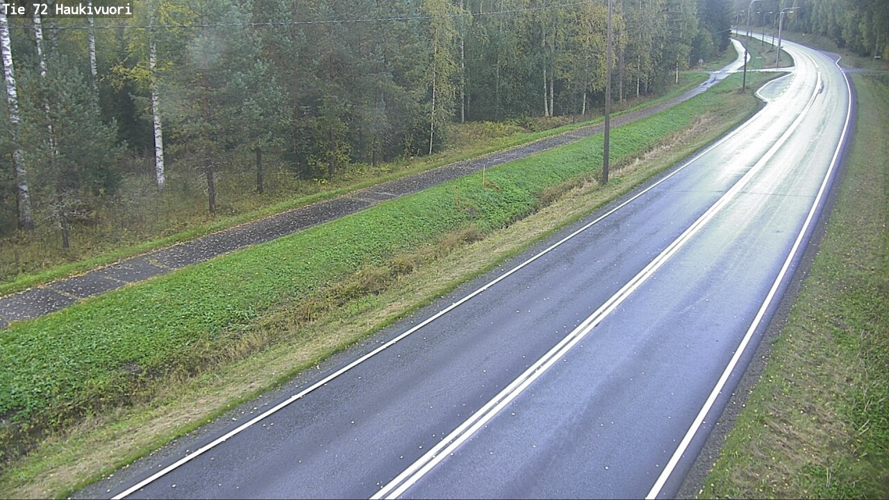 Weather Camera Image Road 72 Haukivuori, Mikkeli, Etelä-Savo